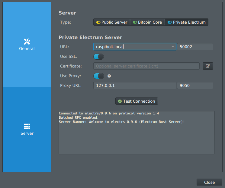 Connecting Electrum Wallet to BTCPay Server | BTCPay Server