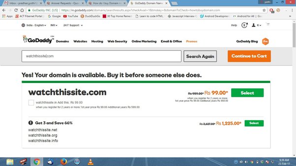 How to buy a domain name in 3 steps - GoDaddy Resources - UAE English