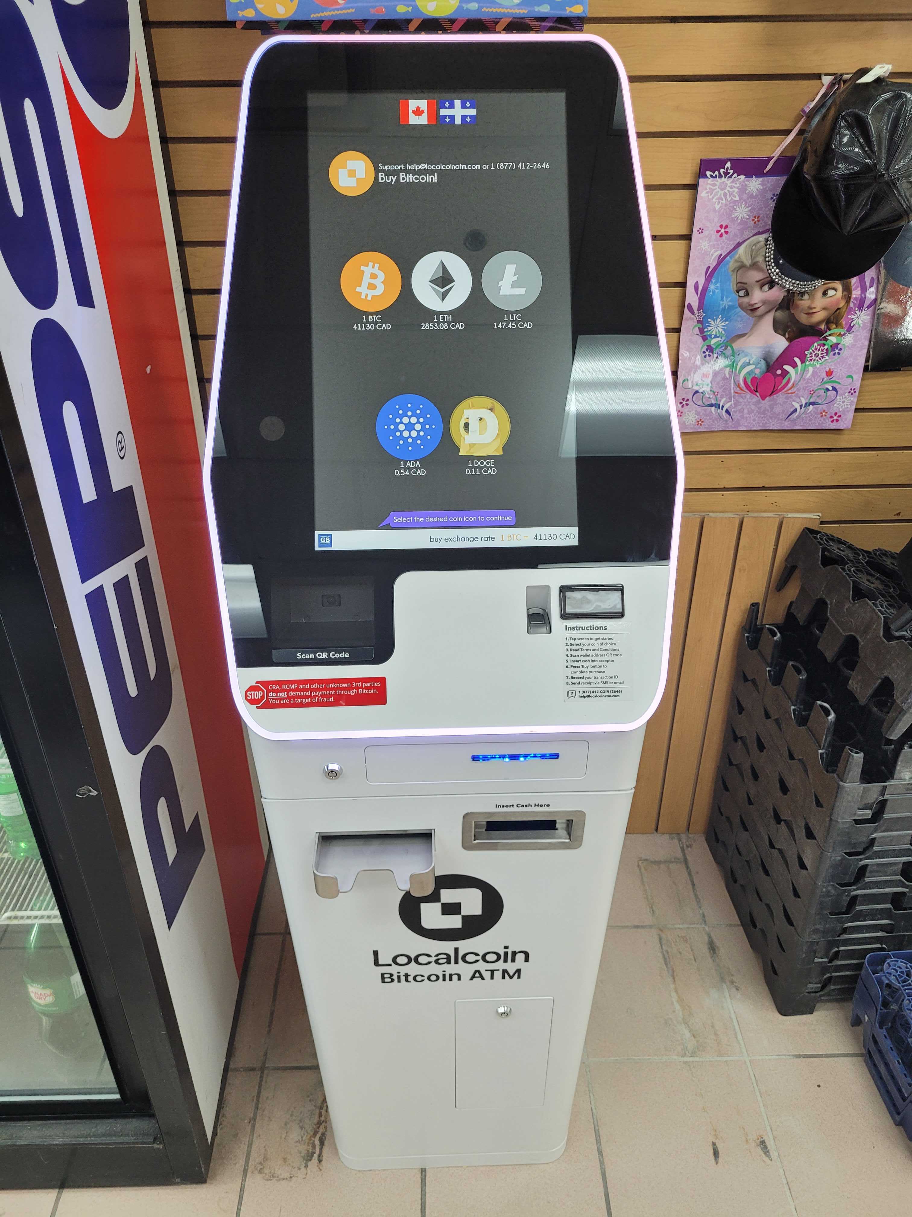 Richmond Bitcoin ATM - Shawarma Palace - Instacoin