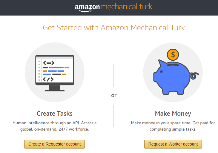 Set up Amazon Mechanical Turk - Amazon Mechanical Turk