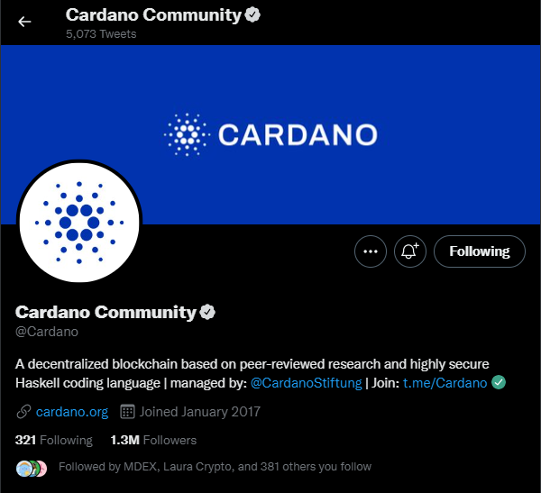 Cardano (ADA) Turns Out To Be the Winner of Vitalik Buterin Twitter Poll · Cardano Feed