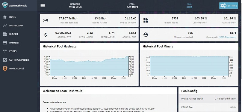 Altcoin Mining Pool for GPU and ASIC - 2Miners