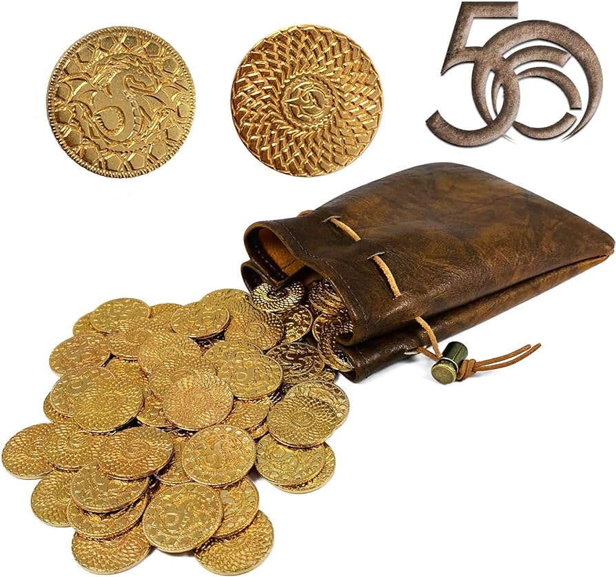 Fantasy Coins - Fire Gold – The Broken Token