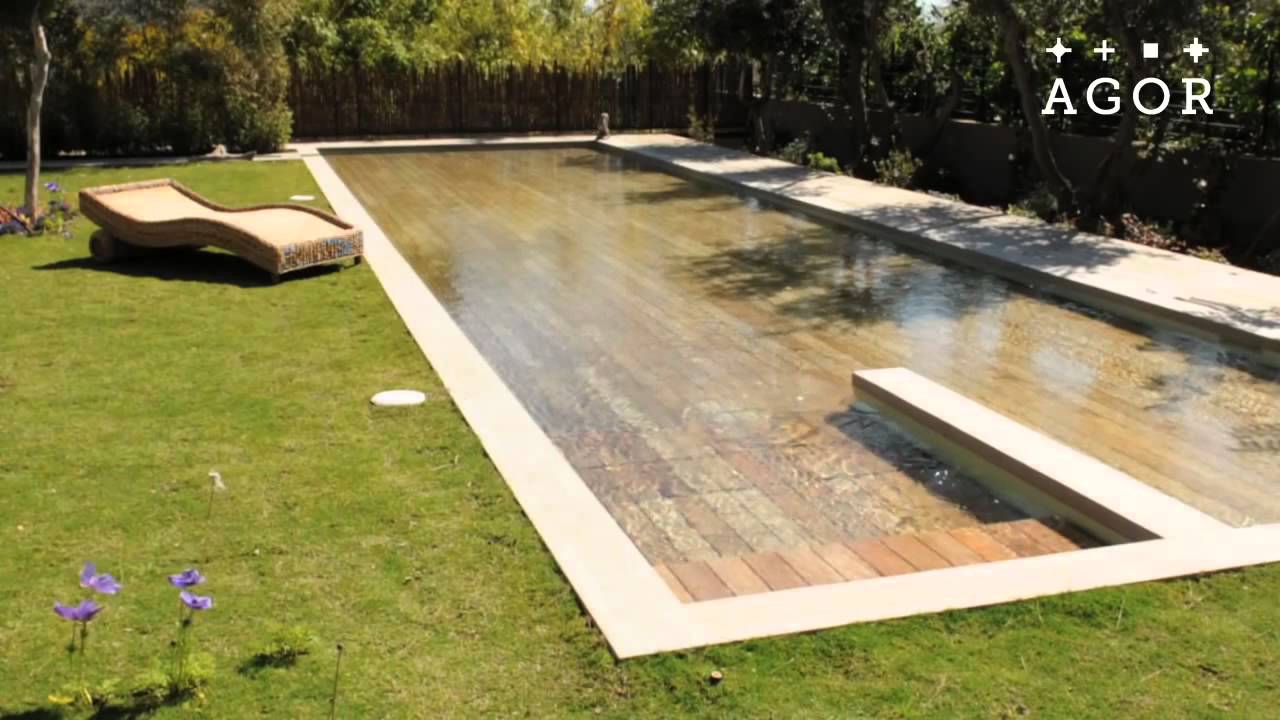 Keep your pool hidden under your deck