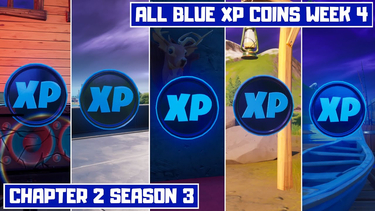 Fortnite: Week 4 XP coins locations - Millenium