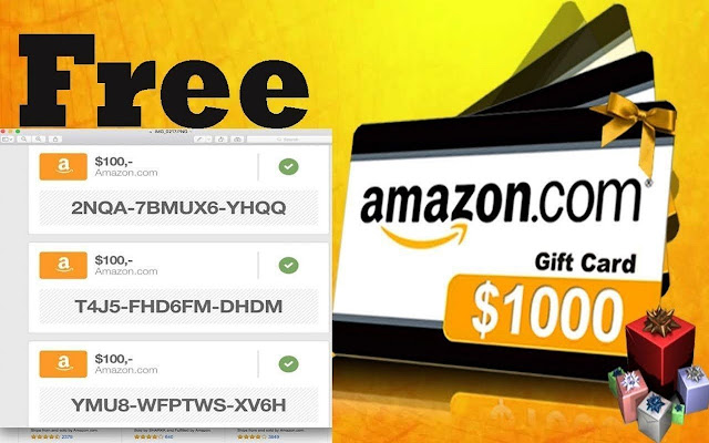 FREE AMAZON GIFT CARD CODES GENERATOR {jdmf}