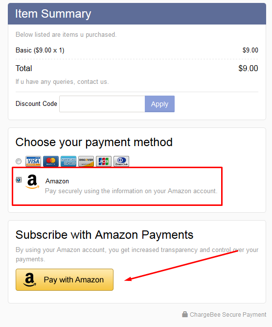 Accepted Payment Methods | Amazon Pay Help