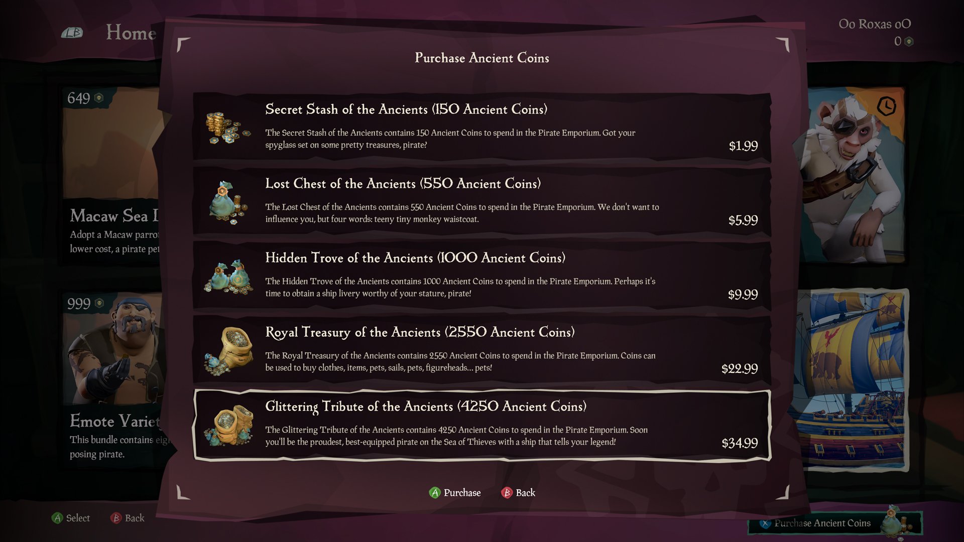 Buy Sea of Thieves Castaways Ancient Coin Pack XBOX DIGITAL - cryptolove.fun