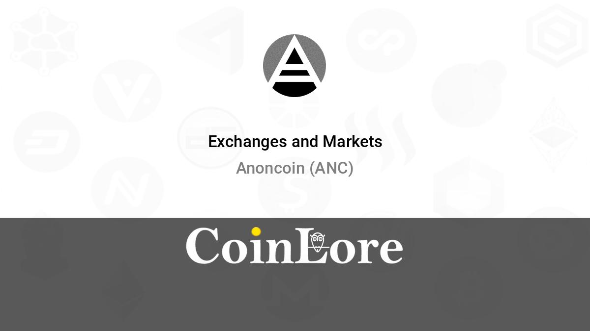 Anon price - anon to USD price chart & market cap | CoinBrain