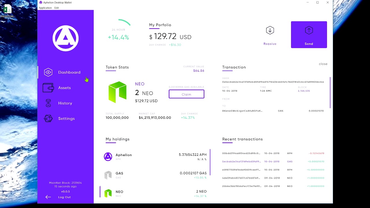 Aphelion Decentralized P2P Trading Platform