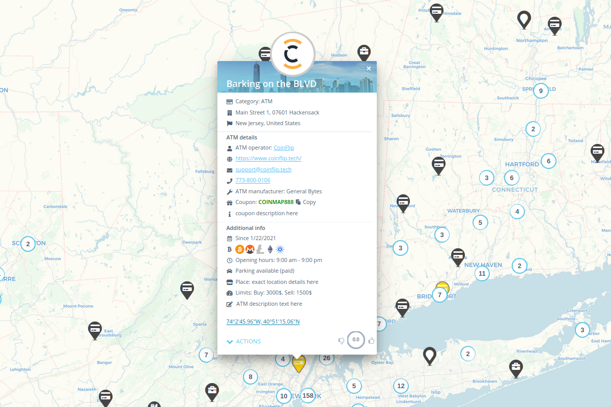 Bitcoin ATM Map CoinATMRadar for Android - Download