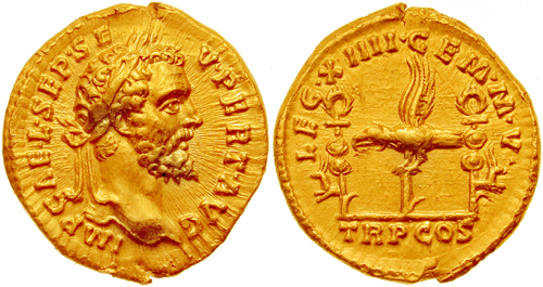 Aureus (Coin) Portraying Emperor Caligula | The Art Institute of Chicago