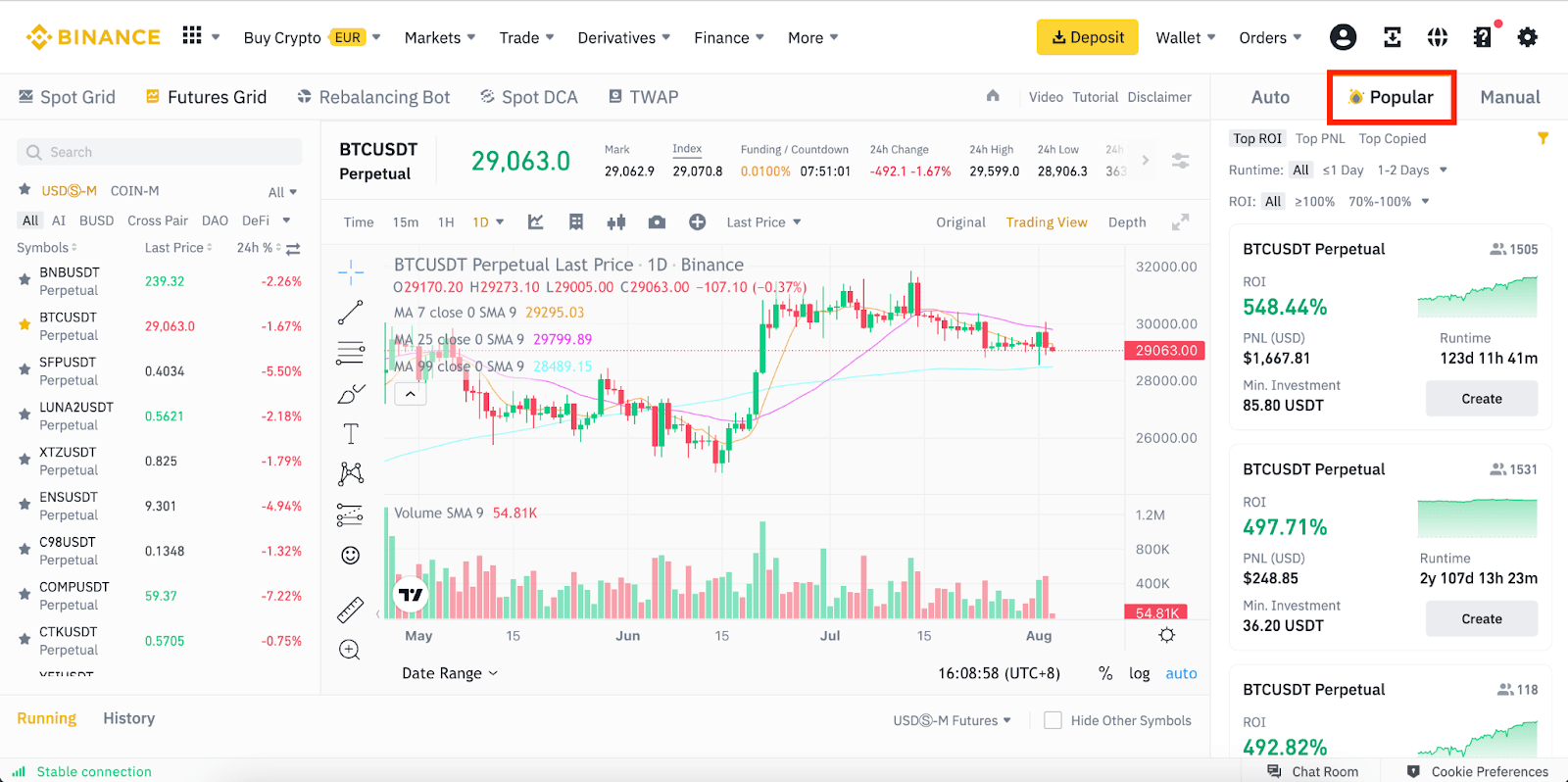 Binance Trading Bot