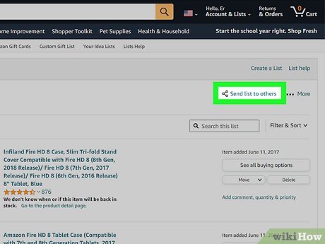 How to Find the Amazon Wish List of Somebody You Know