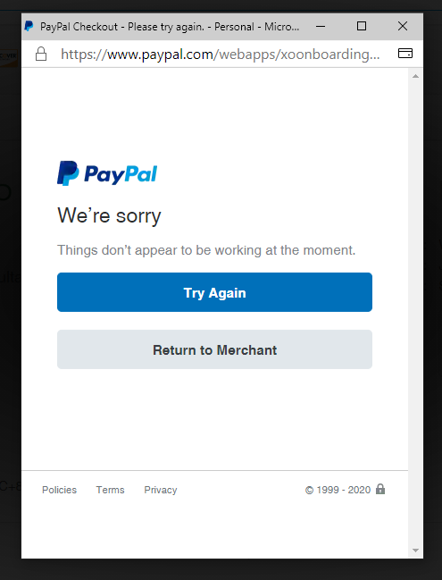 Solved: Paypal Mastercard not working with Paypal account - PayPal Community