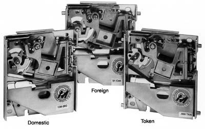 Coin Mechanisms Electronic Mechanical Selectors or Validators used in Arcade and Gaming Machines