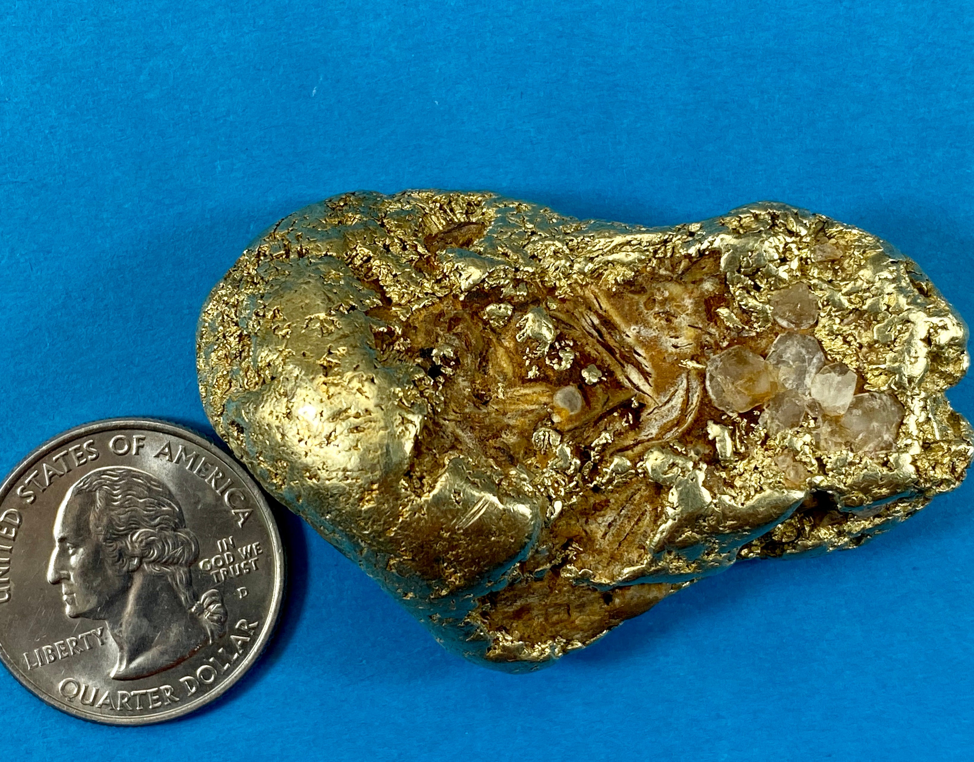 Nevada Electrum Natural Gold Nugget Grams - Troy Ounces. V – Nuggets By Grant