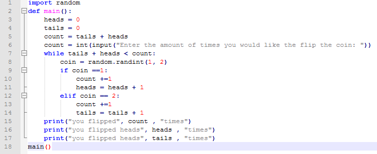 How to Write a Coin Flipping Program on Python (with Pictures)