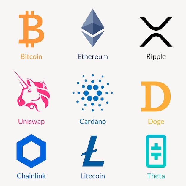 Crypto logos | Figma Community