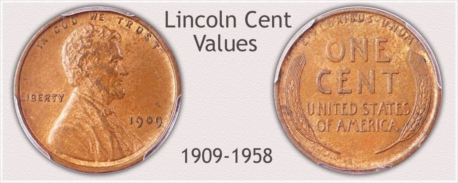 Lincoln Wheat Cent - Price Charts & Coin Values