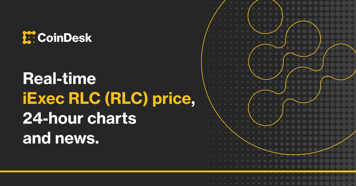 iExec RLC USD (RLC-USD) Price, Value, News & History - Yahoo Finance