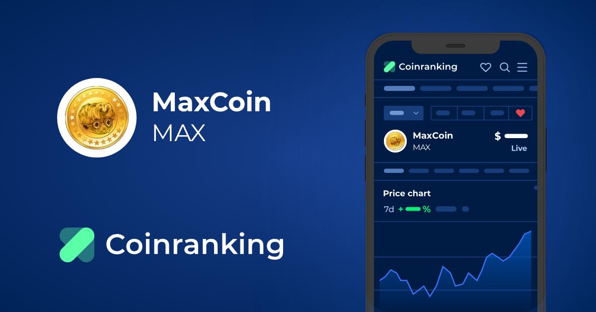 Maxcoin (MAX) statistics - Price, Blocks Count, Difficulty, Hashrate, Value