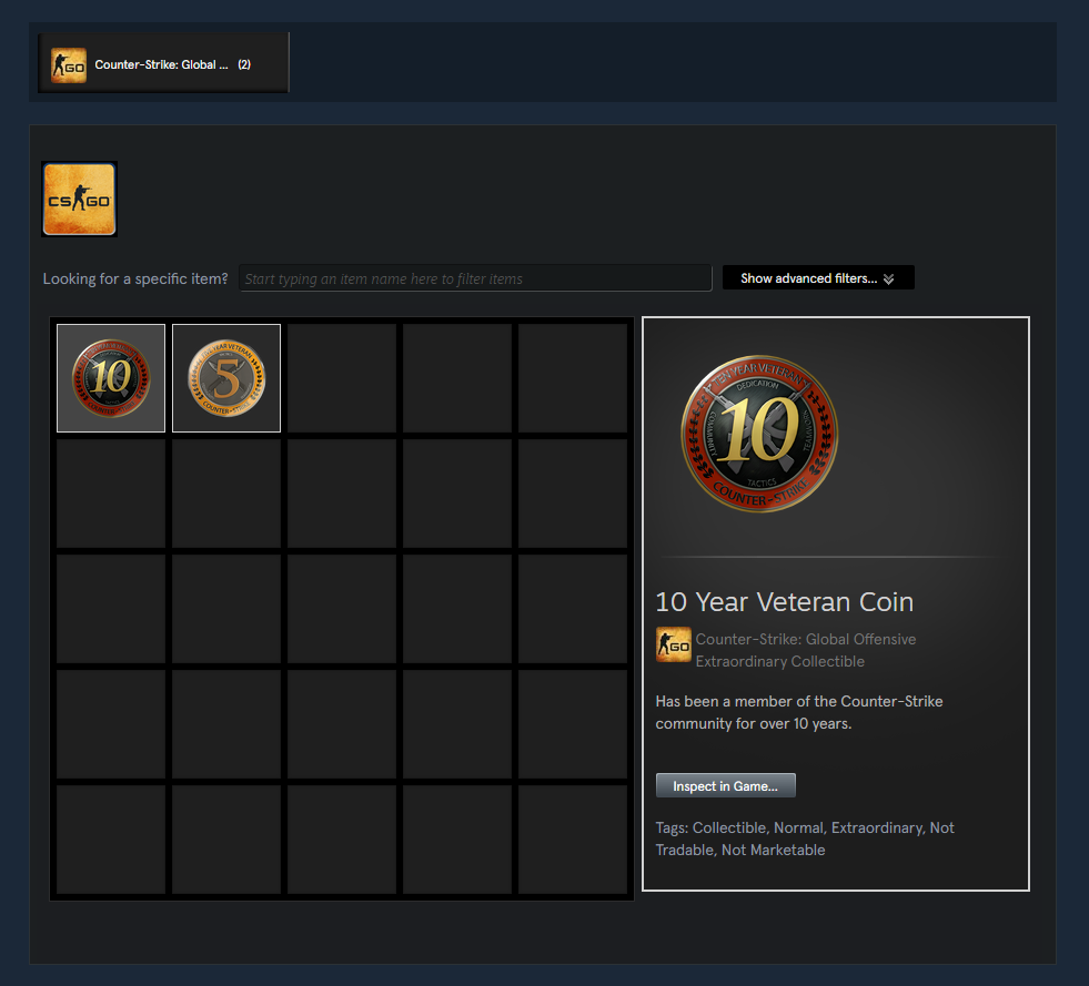 10th birthday coin is unfair :: Counter-Strike 2 General Discussions