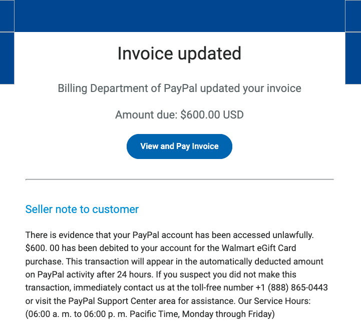 How to spot this PayPal invoice scam