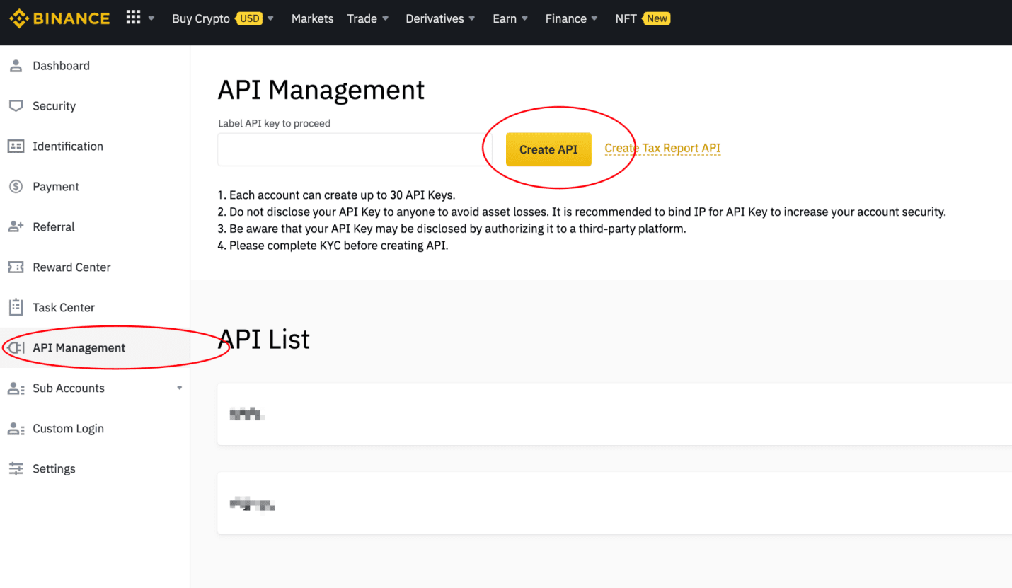 How to configure Binance API key and add it to Good Crypto