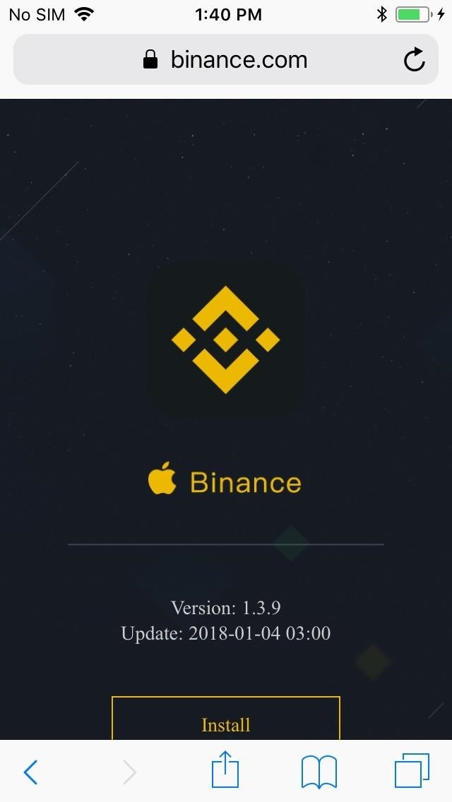 Binance Revenue & App Download Estimates from Sensor Tower - Apple App Store