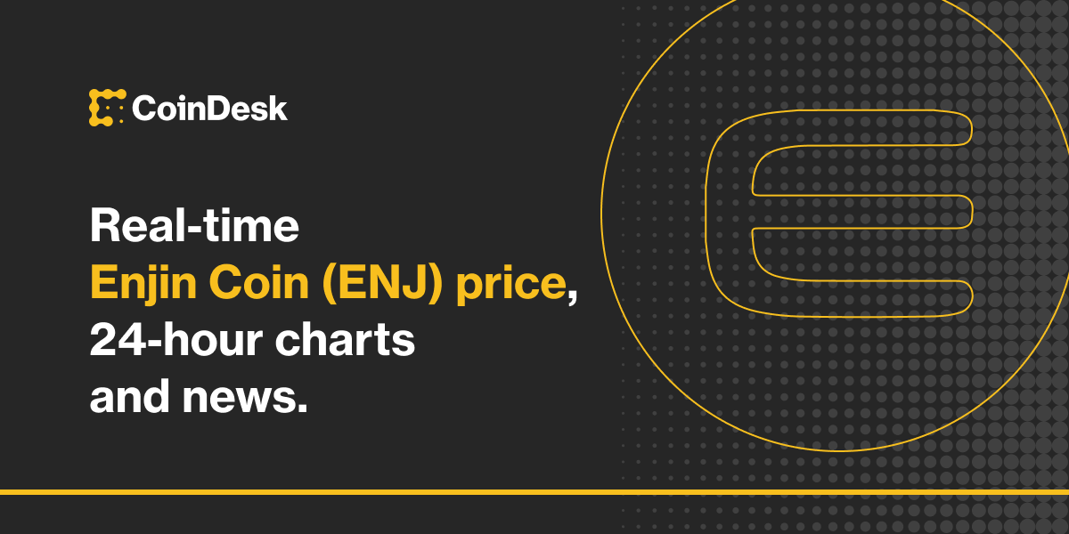 ENJ BUSD - Binance - CryptoCurrencyChart