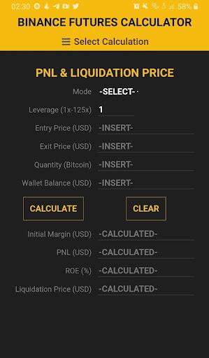 Binance Futures Calculator - Profit & Leverage Calculator - Dappgrid