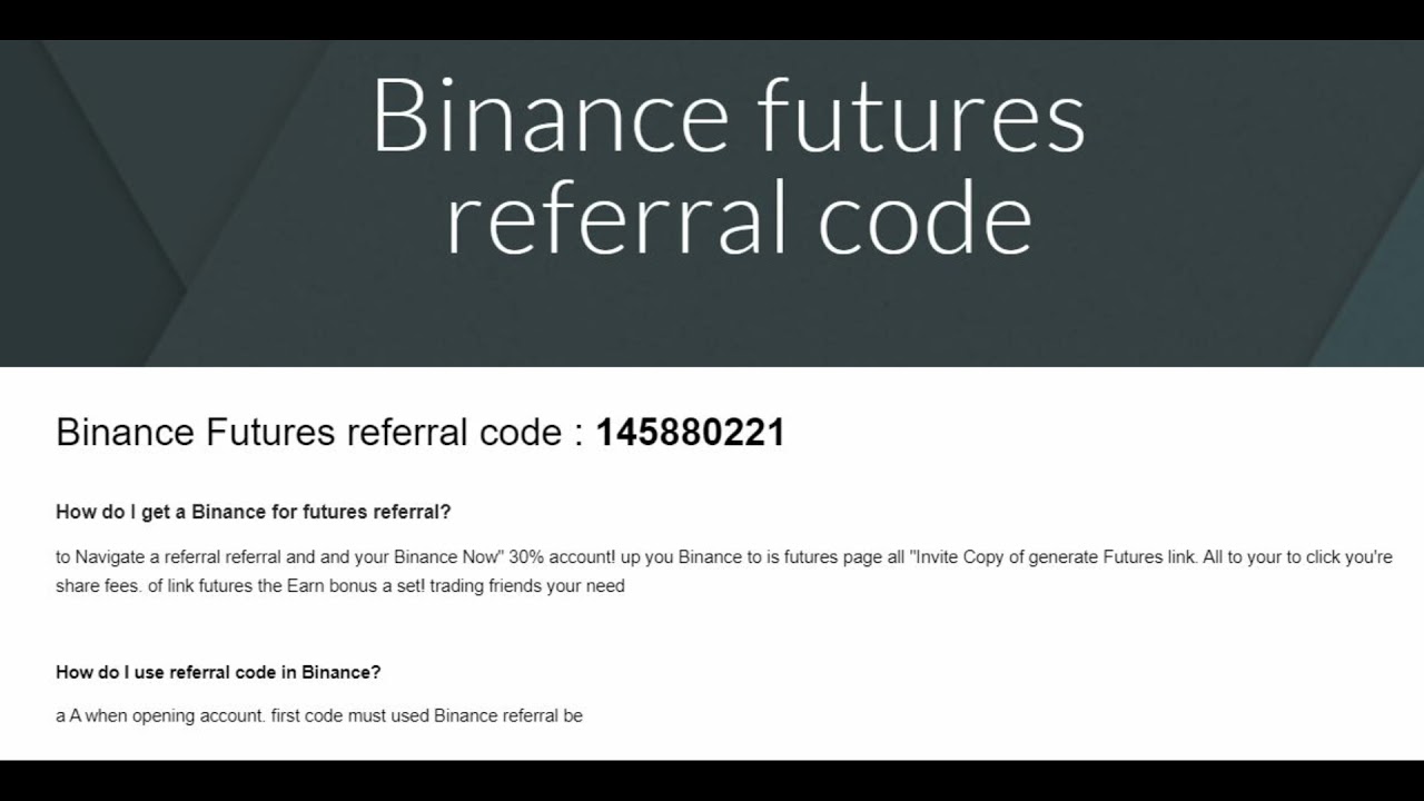 Binance Futures Quiz Answers (Updated in March of )