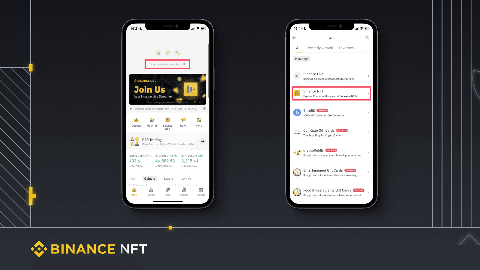 Binance old version | Aptoide