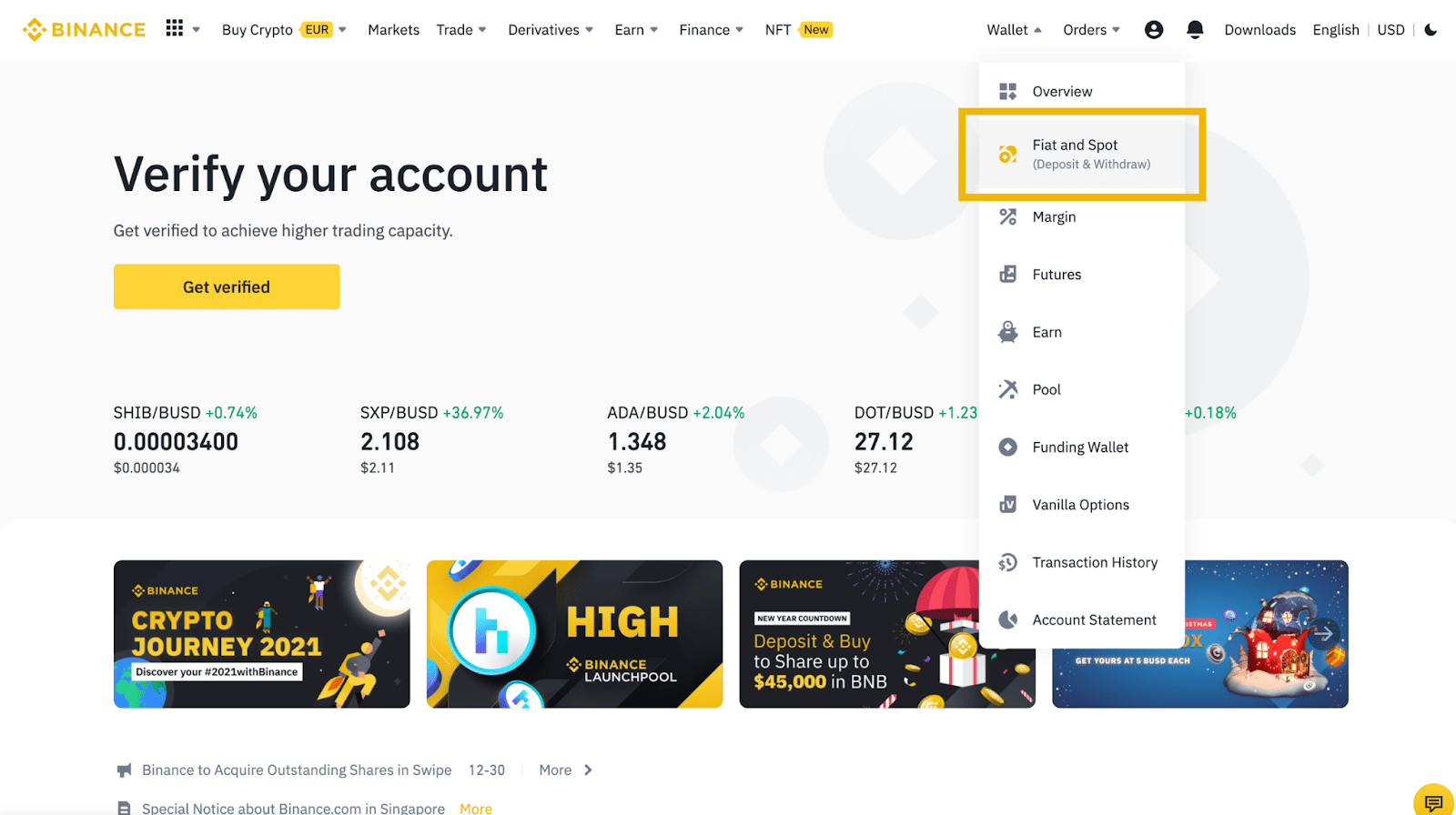 How to connect your Binance account to cryptolove.fun? | Capitalise Help Center