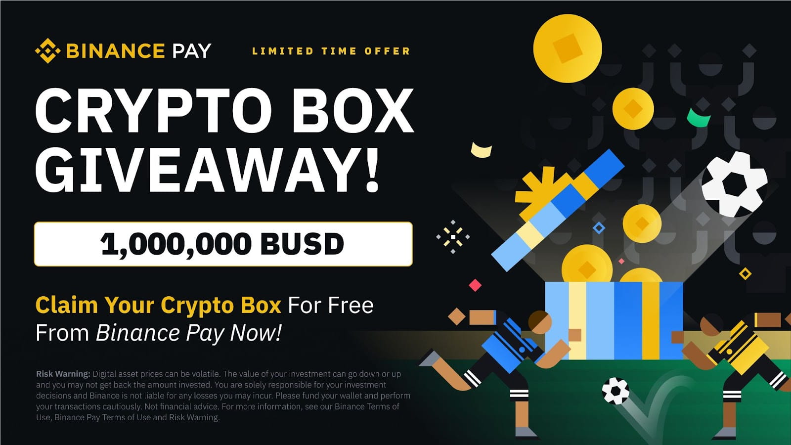 Binance Pay Crypto Box Giveaway: $1,, BUSD Up for Grabs! - Binance | CoinCarp