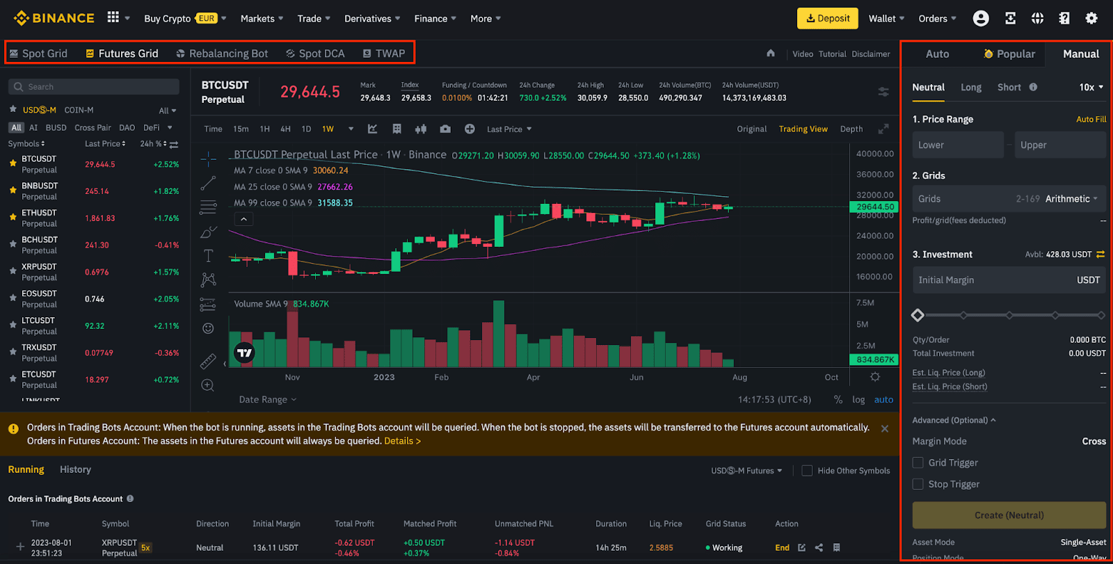 Binance Trading Bot - Altrady