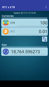 ETB to BTC Exchange Rate | Ethiopian Birr to Bitcoin Conversion | Live Rate