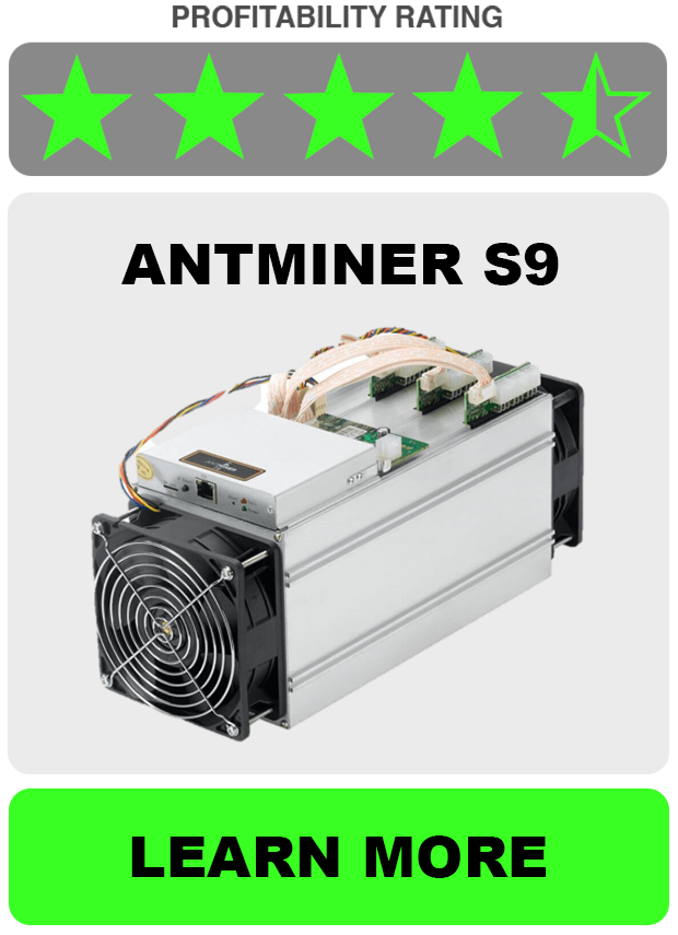 Calculation of profitability - AntMiner S9 - CRMI