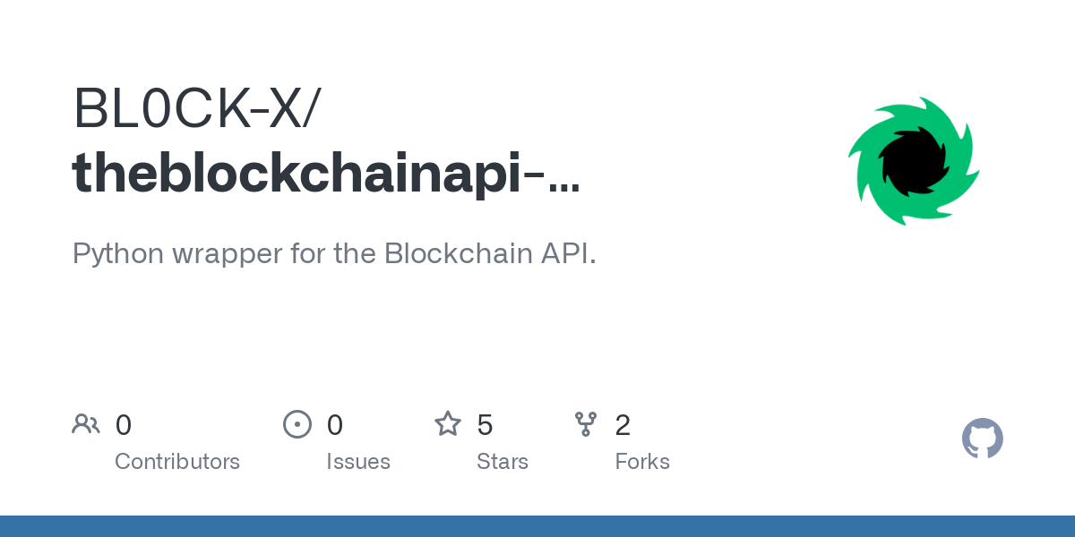 The Blockchain API