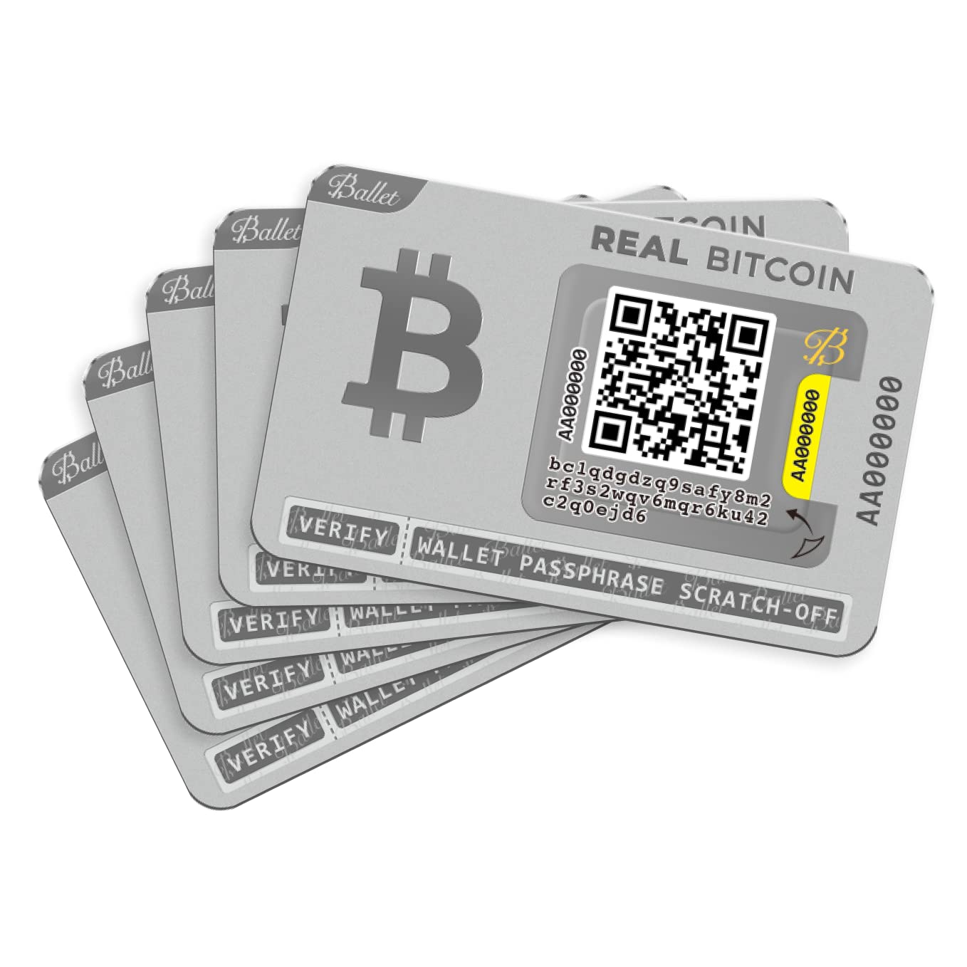 Bitcoin Backup card – Long-term crypto wallet security