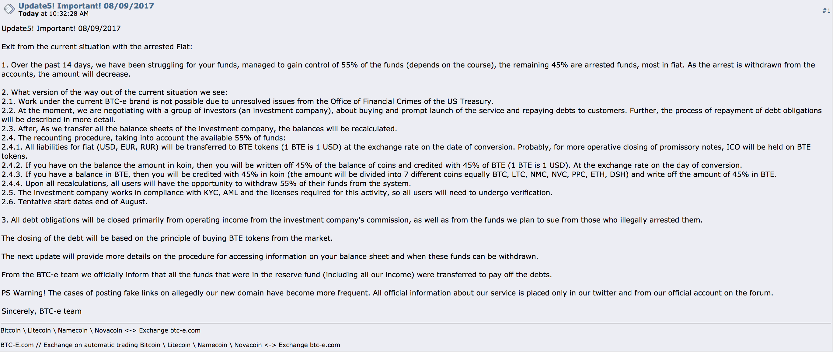 The huge significance of the BTC-e bust