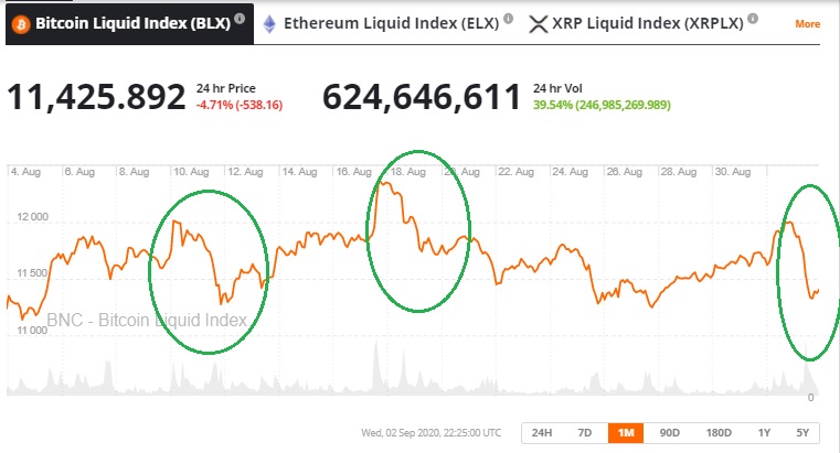 Bitcoin shorts vs Longs - Click for BTC margin charts - Datamish