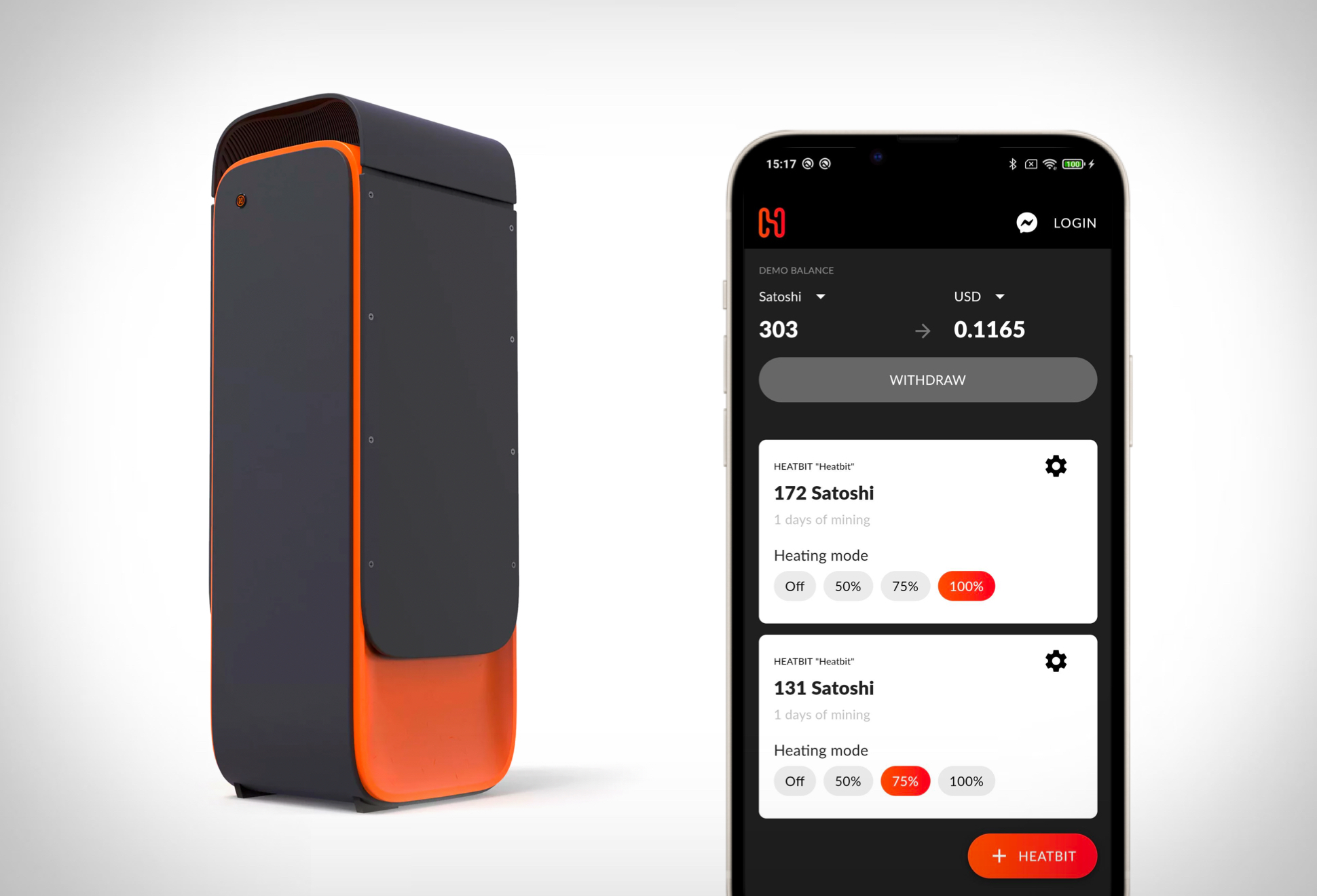 Heatbit Is the First Space Heater That Mines Bitcoin, Founder Says