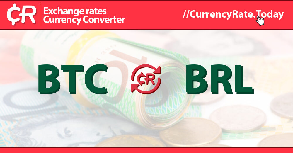 1 Bitcoin to Brazilian Real | Convert 1 BTC BRL