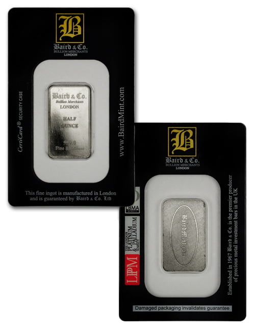 Pamp Suisse 1 Oz Rhodium Bar - Capital Bullion