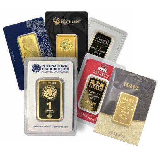 Buy g Cast Gold Bullion Bar ( Purity) From ABC Bullion