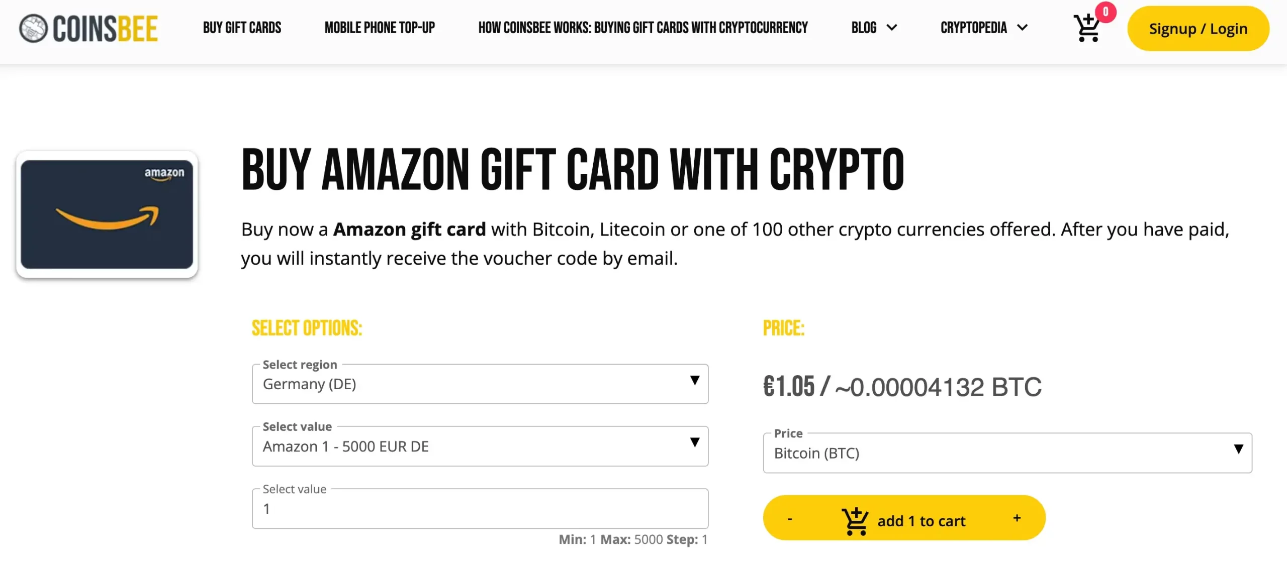 Buy and Sell Gift Cards for Crypto: Tether, Bitcoin, Maya