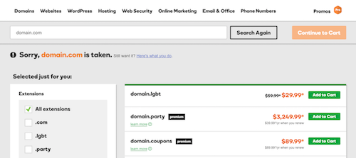 GoDaddy Help Center - Domains