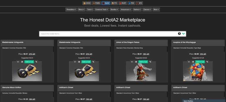 Sell Dota 2 Items Instantly for Real Money | cryptolove.fun